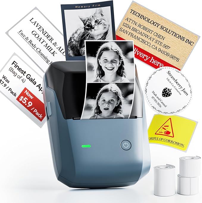 NIIMBOT B1 PRO Label Maker Machine with Tape (Printer+3 Tapes)