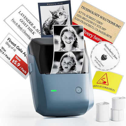 NIIMBOT B1 PRO Label Maker Machine with Tape (Printer+3 Tapes)