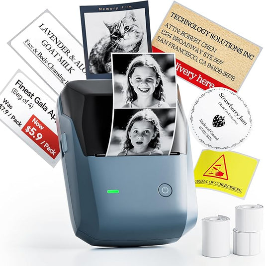 NIIMBOT B1 PRO Label Maker Machine with Tape (Printer+3 Tapes)