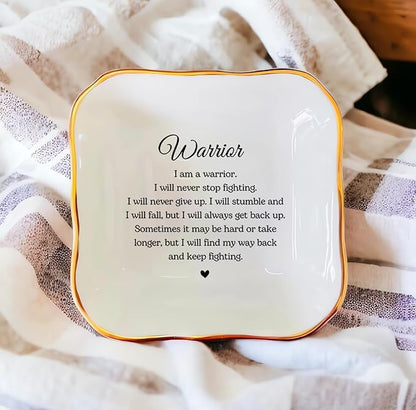 HatafaFurni Ring Dish Holder For Mom, Mother's Day Gifts for Aunt, Sister Godmother Friend Gifts, Men Ring Dish For Dad, Bridesmaid Gift, Women Gifts (Friend 2)