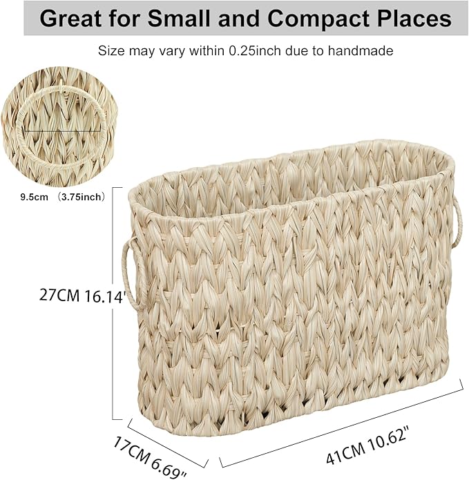 Toilet Paper Basket,Boho Decorative Toilet Paper Storage,Large Wicker Basket for Bathroom Storage,Free Standing