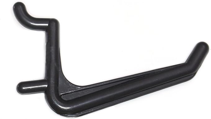 JSP Manufacturing Jumbo Pegboard Hooks Black Garage Tools Hammer Air Tool Storage Organization Jewelry (100)