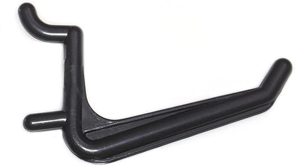JSP Manufacturing Jumbo Pegboard Hooks Black Garage Tools Hammer Air Tool Storage Organization Jewelry (100)