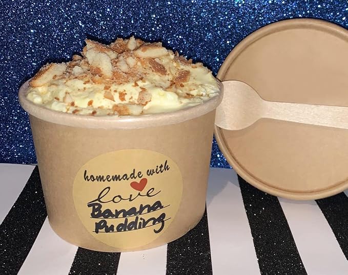 1.5" Homemade with Love Stickers, 500 Pcs Kraft Jar Canning Label Stickers for Baked Packaging, Cookie Bags, Fudge Containers, Store Owners, Crafts, Organizing, Price Tags