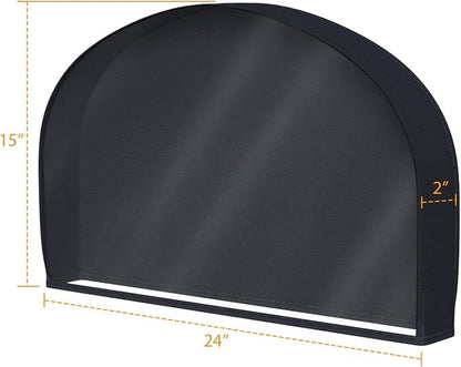 Kntiwiwo Shoulder Covers for Hanging Clothes (Set of 10) Breathable Garment Dust Covers Clothes Protectors Covers for Closet with 2" Gusset for Suit, Coats, Jackets, Dress