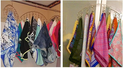 Strong Stainless Steel Laundry Drying Rack Clothes Hanger with 10 Clothespins Indoor Space Saver Hanging Clothing Organizer Mitten Sock Hangers