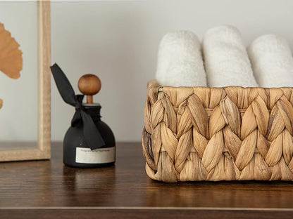 StorageWorks Wicker Baskets for Organizing in Kitchen and Bathroom