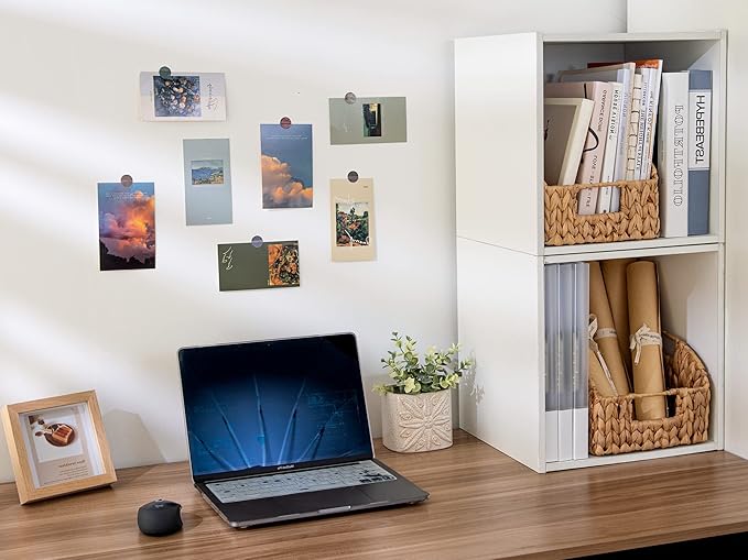StorageWorks Wicker Baskets for Organizing in Kitchen and Bathroom