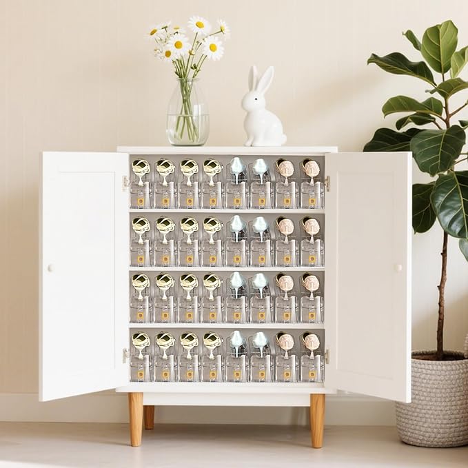 Clear Shoe Slot Organizers 20PACK Shoe Stacker Organizer for Closet Adjustable Shoes Rack Holders Zapateras Organizers