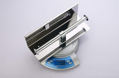 BGL Toilet Paper Holder - Stainless Steel Toilet Paper Roll Holder with Shelf Wall Mounted for Bathroom (Silver, Double Head)