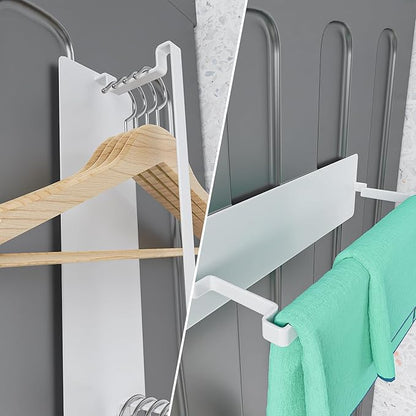 5PCS Washing Machine Storage Rack with Hooks and Hangers, Refrigerator, Washing Machine, Microwave, and Barbecue Grill Warehouse Storage Rack