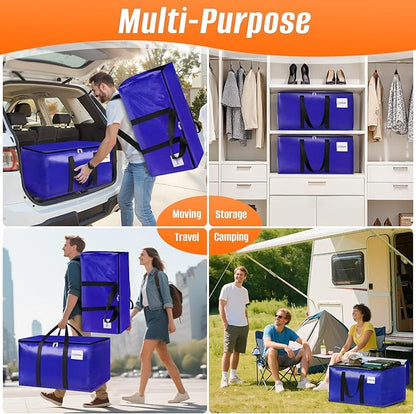 Moving Bags with Backpack Straps & Carry Handles (20 Gallons, Count, 10)