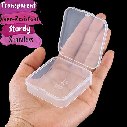 Mr. Pen- Small Plastic Containers, Clear, 12 pcs, Small Bead Organizer, Small Containers for Organizing, Bead Containers, Small Plastic Box, Mini Containers, Small Plastic Storage Containers