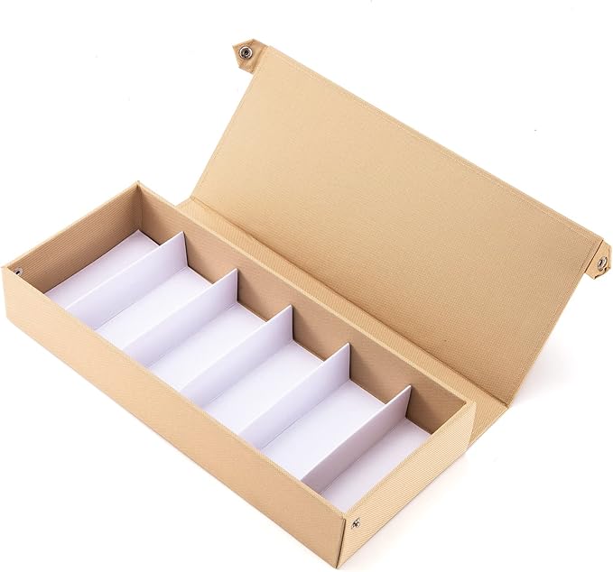 TRIUMPH VISION Sunglasses Organizer Storage Eyeglasses Holder - Multiple Glasses Case Box Eyewear Case with Lid