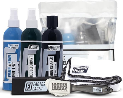 FACTORY LACED Shoe Cleaning Kit - Complete Sneaker Cleaner Kit - Shoe Cleaner for all shoes