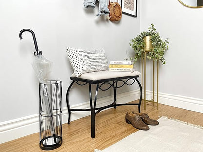 Mango Steam Pluvian Soakstone Umbrella Holder (Regular, Black)