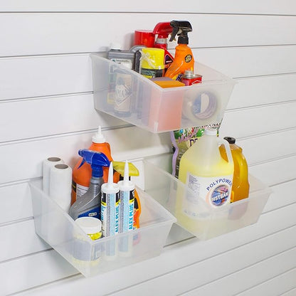 Proslat 3230 Probin Storage Bin Designed for PVC Slatwall, Large, 3-Pack