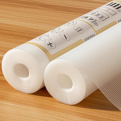 FEXIA 2 Rolls Shelf Liners for Kitchen Cabinets Non-Slip Drawer Liner 24 Inches x 20 FT Waterproof & Oil-Proof Non Adhesive Durable Material Fridge Liner for Shelves