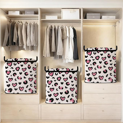 Large Comforter Storage Bag with Zipper,Closet Organizer for Clothes/Blankets/Quilts/Pillows,Fabric Storage Bags with Portable Handles 95L(2-Pack)