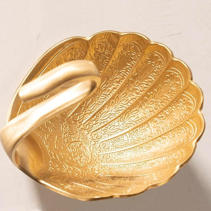 YACSNBF Swan Brass Jewelry Dish Tray,Gold Decorative Ring and Trinket Holder-Decorative Trinket Dish for Rings Earrings Necklaces Bracelet Watch Keys, Birthday Mother's Day Christmas Gift for Women