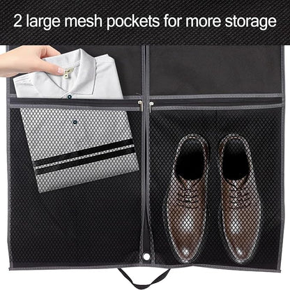 3 Pack 43" Garment Bag Suit Bag Garment Bags for Travel Duffle Bags for Hanging Clothes Storage Bag Carry on Garment Bag, Ideal for Wardrobes, Blazers, Dresses, Coats