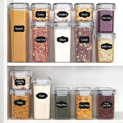 300PCS Chalkboard Labels 2x1.2 Inch - Reusable Writable Stickers for Mason Jars, Bottles, Pantry & Gift Wrapping (Blackboard Style, Self-Adhesive, 3 Designs)