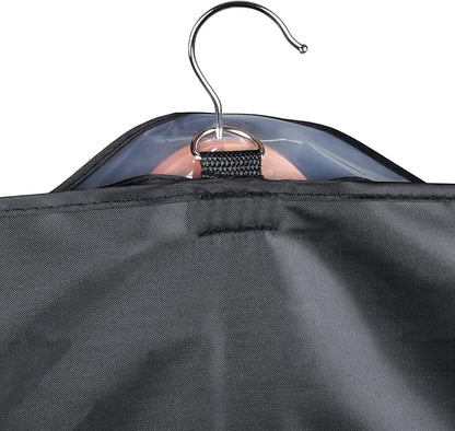 Univivi Hanging Garment Bags Suit Bag for Storage and Travel 40/50 inch,(Set of 6), Washable Suit Cover for T-Shirt, Jacket, Suits, Dresses, Coats, [Upgraded Version]
