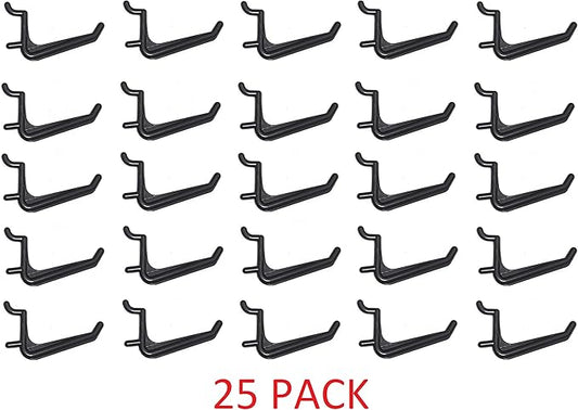 JSP Manufacturing Jumbo Pegboard Hooks Black Garage Tools Hammer Air Tool Storage Organization Jewelry (25)