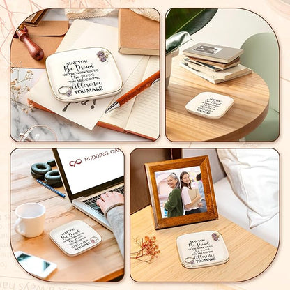 PUDDING CABIN Thank You Gift, Appreciation Employee Teacher Nurse Coworker Colleague Retirement Gift for Woman Jewelry Dish – May You Be Proud of the work You do – Gift for Team