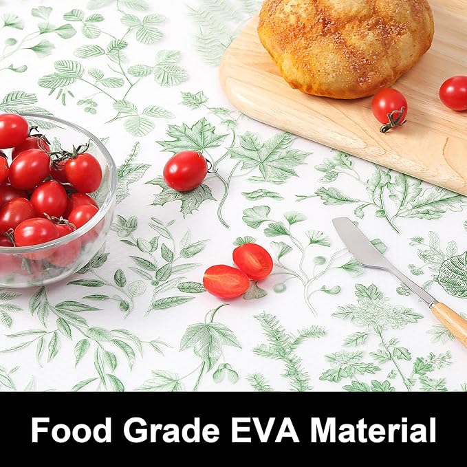 Cooyes Shelf Liners for Kitchen Cabinets Refrigerator Liners Waterproof & Oil-Proof Kitchen Cupboard Liner Drawer Mats EVA Material Non Adhesive Fridge Liner for Shelves（23.6" W x 360" L）