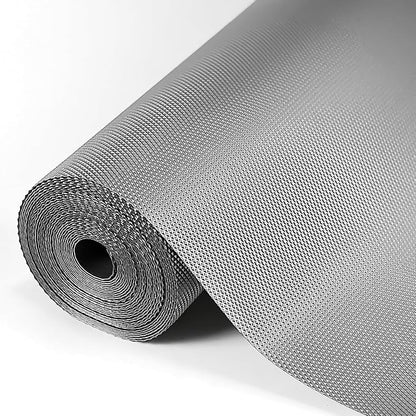 Hersvin Shelf Liner, 24" x20' Non-Adhesive Drawer Liners EVA Kitchen Cupboard Cabinet Covering Undersink Mat Washable Fridge Lining Paper (Gray/Diamond)
