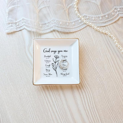 HOME SMILE Christian Gifts for Women Christmas Birthday,Inspirational Gifts for Friends, Religious Spiritual Gifts for Her Mom Girl Female Coworker Sister Christian