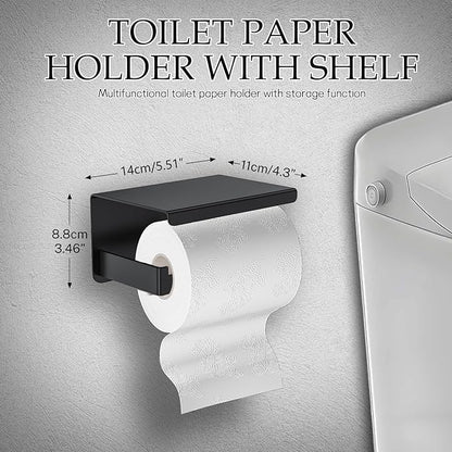Matte Black Bathroom Hardware Accessories Set 10-Pieces Black Towel Bar Set Stainless Steel Towel Holder Set 23.6 Inch Towel Bar,Towel Racks Set for Bathroom Wall Mounted