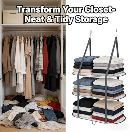2PCS Sweater Drying Rack Hanging on Door Dryer Flat Portable Collapsible Mesh Large Laundry Clothes Drying Rack Room Organization 3 Tier