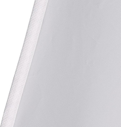 Kntiwiwo Garment Bags Clear Suit Bag for Closet Storage Set of 8 Hanging Clothes Dress Cover Bags Dust-Proof with Zipper for Suit, Coat, Dresses Clothes Storage-24” x40”