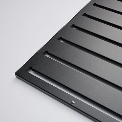 4th Gen Bluegill Steel 48x24-Inch Modular Slatwall Panel Open-Profile Heavy-Duty Steel