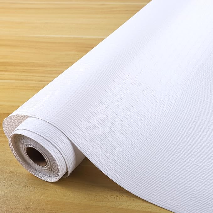 Shelf Liner for Kitchen Cabinets 20 Inch Wide X 20 Ft Non-Adhesive Drawer Liner Waterproof Oil-Proof Shelf Paper Non-Slip Strong Grip Cabinet Mat for Drawers, Refrigerator, Pantry, Bedroom, Cupboard
