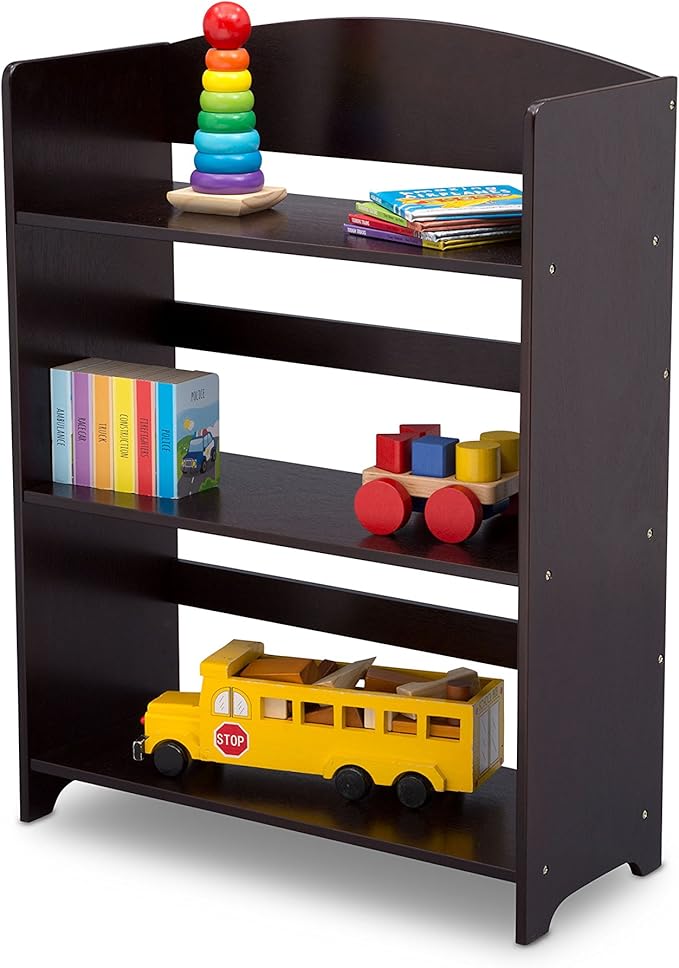Delta Children MySize Bookshelf, Dark Chocolate