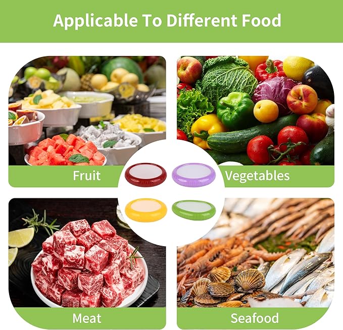 Avocado Saver Onion Storage 4Pcs,Reusable Silicone Fruit Vegetable Containers For Fridge,Anti-oxidation Fresh Stretch Pod Food Box Set for Lemons Tomato Garlic Potatoes Apples,Dishwasher Safe