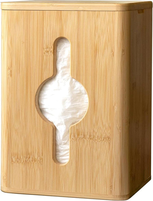Large Trash Bag Dispenser – Wall Mounted & Stackable Garbage Bag Holder Dispenser for Kitchen & Pantry | Costco Trash Bags Compatible | Durable & Effortlessly Organized