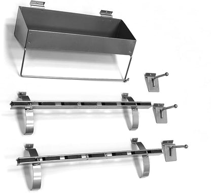 Proslat 11010 Organizer Kit Designed for Proslat Slatwall Panels