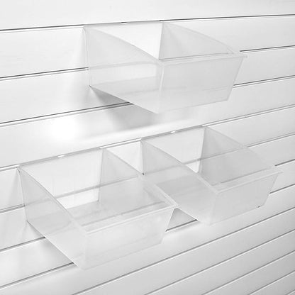 Proslat 3230 Probin Storage Bin Designed for PVC Slatwall, Large, 3-Pack