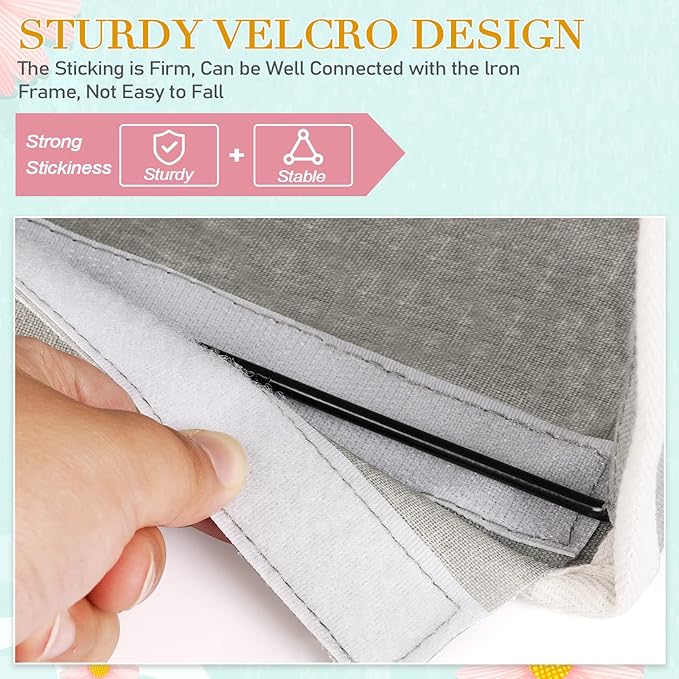 Ozzptuu Bedside Storage Caddy/Bedside Hanging Storage Bag for Headboards Bunk Beds Dorm Rooms Book Phone Magazine Holder (Grey)