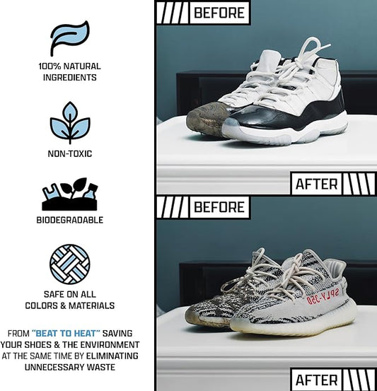 FACTORY LACED Shoe Cleaning Kit - Complete Sneaker Cleaner Kit - Shoe Cleaner for all shoes