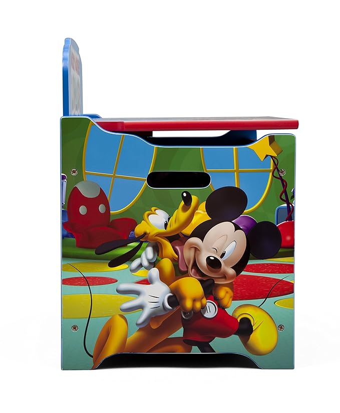 Delta Children Deluxe Toy Box, Disney Mickey Mouse