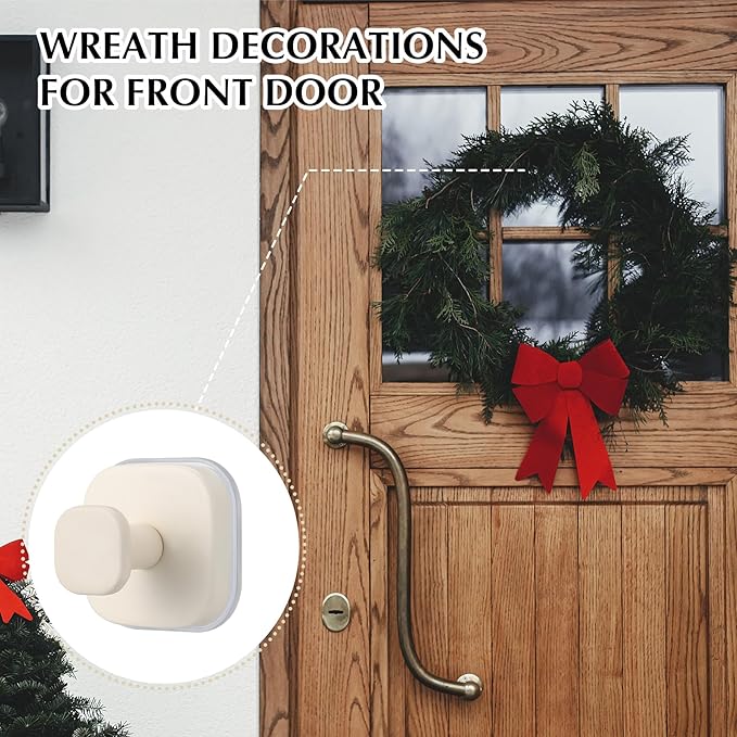 warlve Suction Cup Hooks for Shower - Reusable No-Drill Mounting - Hooks for Towels, Robes & Loofah on Metal, Glass, Mirrors, Tile & Smooth Non-Porous Surfaces (2, Milk White)