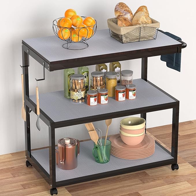 Shelf Liners for Kitchen Cabinet Refrigerator Liners Waterproof Kitchen Cupboard Liner Drawer Mats EVA Material Non Adhesive Fridge Mats for Shelves Clear 23.6 x 157.4 Inches
