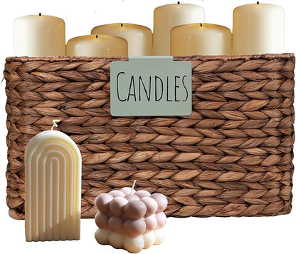 Hygge & Sage: Metal Non-Slip Basket Labels Clip On for Storage Bins, or Wire Racks | Includes 8 Labels, 8 Non-Slip Pads, and 2 Free Markers (Sage Green)