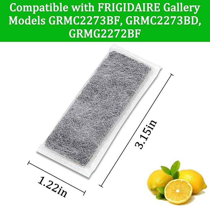 LeoTube Refrigerator Produce Preserver Replacement for Frigidaire PureAir PK-2 Produce Keeper Plus Refill, Compatible with FRIGIDAIRE Gallery Models GRMC2273BF, GRMC2273BD, GRMG2272BF (1)