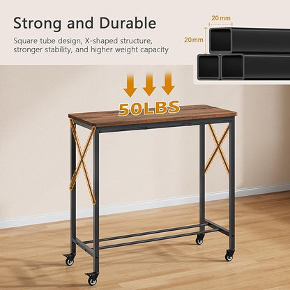 3 Section Laundry Sorter with Ironing Board, Laundry Hamper with Removable Bags, Heavy-Duty Rolling Laundry Cart with Lockable Wheels for Bathroom Bedroom